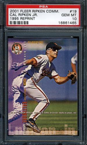 2001 Fleer Ripken Commemorative 50000 #54 Cal Ripken Jr. PSA 10 #16861465