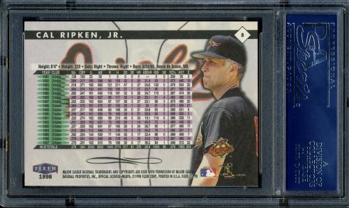 2001 Fleer Ripken Commemorative 50000 #57 Cal Ripken Jr. PSA 10 #16861468 - Back