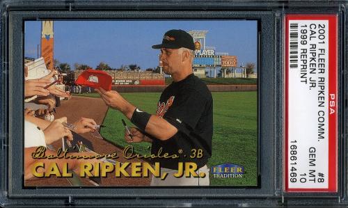 2001 Fleer Ripken Commemorative 50000 #58 Cal Ripken Jr. PSA 10 #16861469