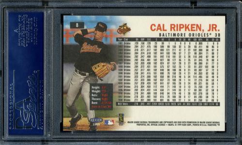 2001 Fleer Ripken Commemorative 50000 #58 Cal Ripken Jr. PSA 10 #16861469 - Back