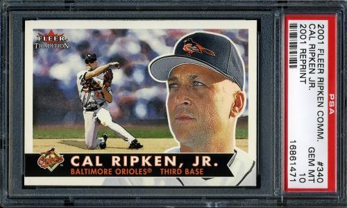2001 Fleer Ripken Commemorative 50000 #60 Cal Ripken Jr. PSA 10 #16861471