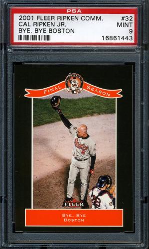 2001 Fleer Ripken Commemorative 50000 #32 Cal Ripken Jr. PSA 9 #16861443