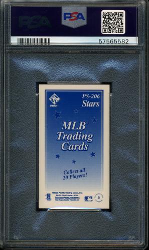 2001 Pacific Private Stock PS-206 Stars #3 Cal Ripken PSA 9 #57565582 - Back