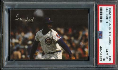 1982 Red Lobster #46 Lee Smith PSA 10 #46404989