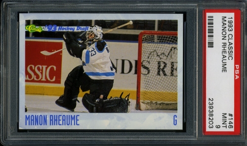 1993 Classic #146 Manon Rheaume PSA 9 #23938203