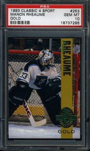 1993 Classic Four Sport #253 Manon Rheaume PSA 10 #18737295
