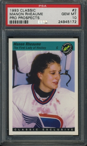 1993 Classic Pro Prospects #2 Manon Rheaume PSA 10 #24945172