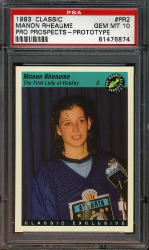 1993 Classic Pro Prospects Prototypes #PR2 Manon Rheaume PSA 10 #81476874