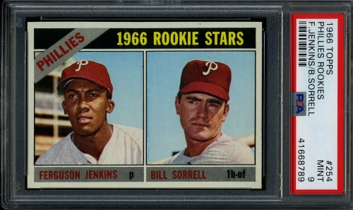 1966 Topps #254 Fergie Jenkins PSA-PWCC-A 9 #41668789
