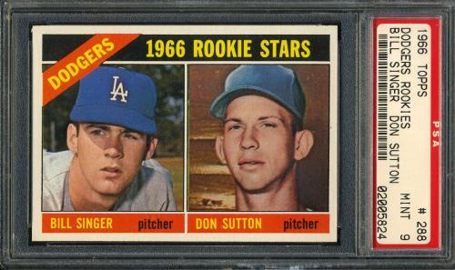 1966 Topps #288 Don Sutton PSA 9 #02005824