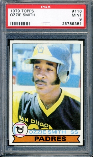 1979 Topps #116 Ozzie Smith PSA 9 #25789381