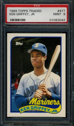 1989 Topps Traded #41T Ken Griffey, Jr. PSA 9 #01083042