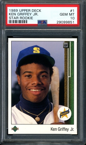 1989 Upper Deck #001 Ken Griffey Jr. PSA 10 #29099851
