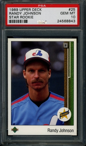 1989 Upper Deck #025 Randy Johnson PSA 10 #24568843