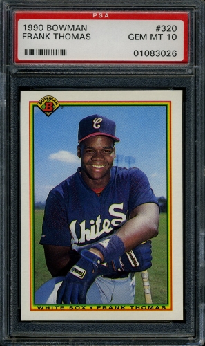 1990 Bowman #320 Frank Thomas PSA 10 #01083026