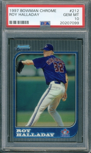1997 Bowman Chrome #212 Roy Halladay PSA 10 #20207099