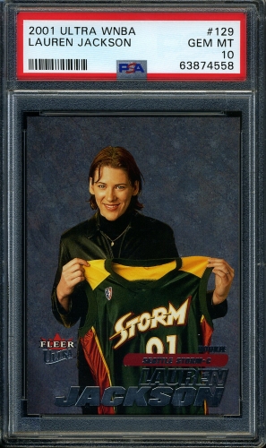 2001 Ultra WNBA #129 Lauren Jackson PSA 10 #63874558