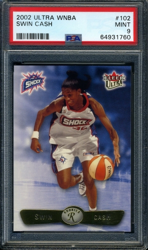 2002 Ultra WNBA #102 Swin Cash PSA 10 #64931760