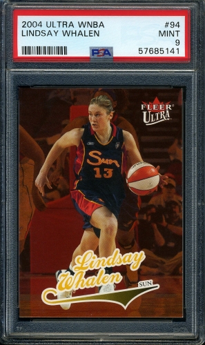 2004 Ultra WNBA #094 Lindsay Whalen PSA 9 #57685141