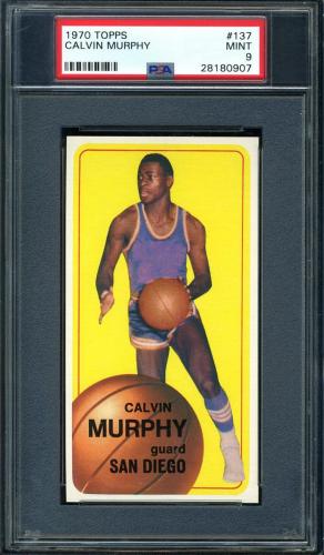 1970 Topps #137 Calvin Murphy PSA 9 #28180907