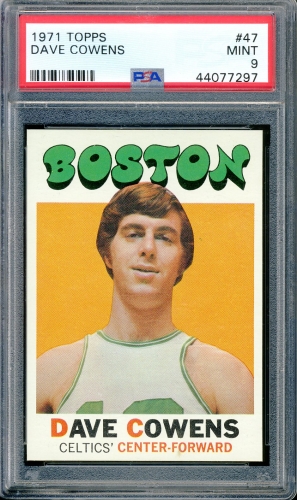 1971 Topps #047 Dave Cowens PSA 9 #44077297