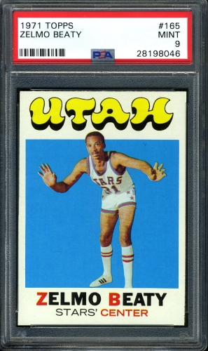 1971 Topps #165 Zelmo Beaty PSA 9 #28198046