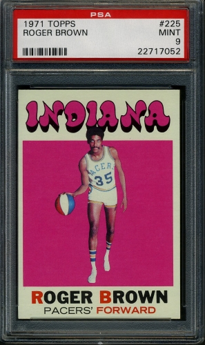 1971 Topps #225 Roger Brown PSA 9 #22717052