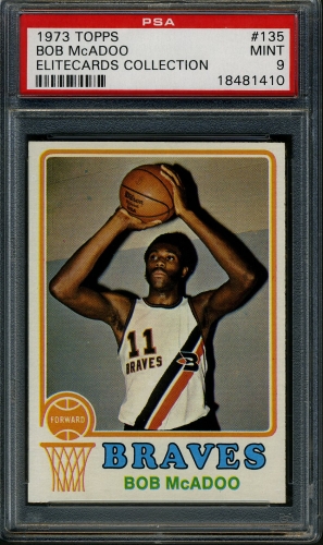 1973 Topps #135 Bob Mcadoo PSA 9 #18481410