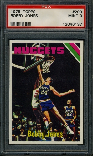 1975 Topps #298 Bobby Jones PSA 9 #12046137