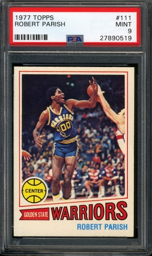 1977 Topps #111 Robert Parish PSA 9 #27890519