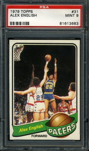 1979 Topps #031 Alex English PSA 9 #81613663