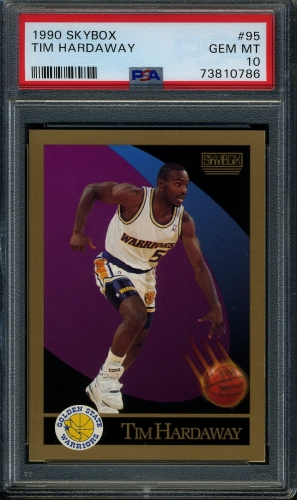 1990 SkyBox #095 Tim Hardaway PSA 10 #73810786