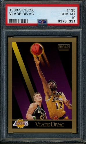 1990 SkyBox #135 Vlade Divac PSA 10 #63781331