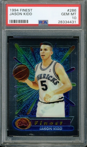1994 Finest #286 Jason Kidd PSA 10 #28334431