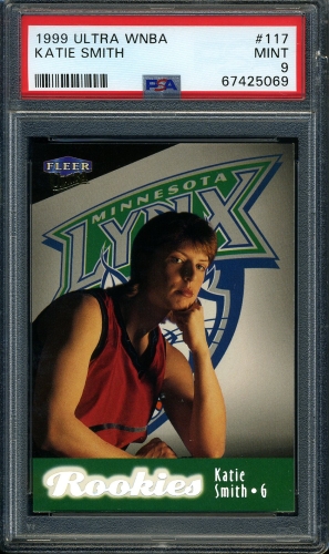 1999 Ultra WNBA #117 Katie Smith PSA 9 #67425069