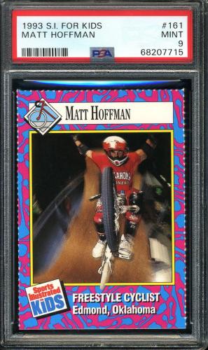 1993 Sports Illustrated For Kids - Series 2 #161 Matt Hoffman PSA 9 #68207715