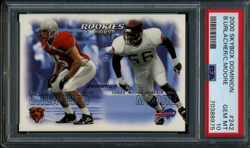 2000 SkyBox Dominion #242 Brian Urlacher PSA 10 #70388975