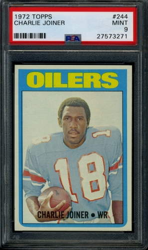 1972 Topps #244 Charlie Joiner PSA 9 #27573271