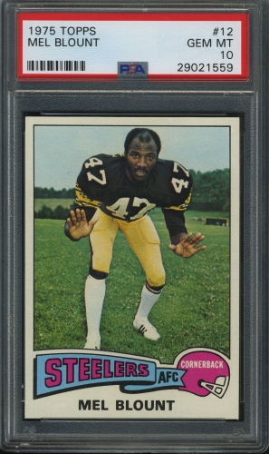 1975 Topps #012 Mel Blount PSA 10 #29021559