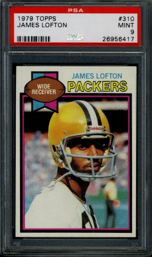 1979 Topps #310 James Lofton PSA 9 #26956417