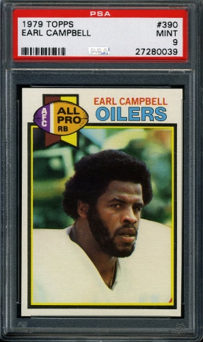 1979 Topps #390 Earl Campbell PSA 9 #27280039