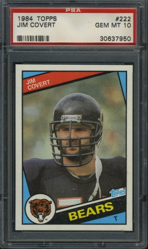 1984 Topps #222 Jim Covert PSA 10 #30637950