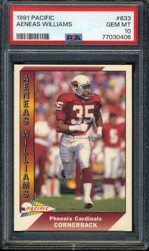 1991 Pacific #633 Aeneas Williams PSA 10 #77030406