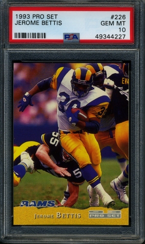 1993 Pro Set #226 Jerome Bettis PSA 10 #49344227