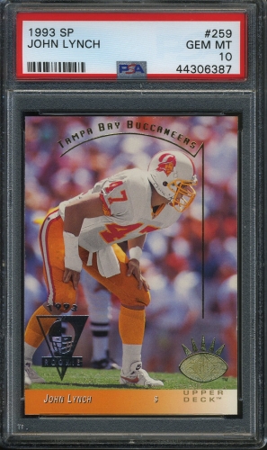 1993 SP #259 John Lynch PSA 10 #44306387