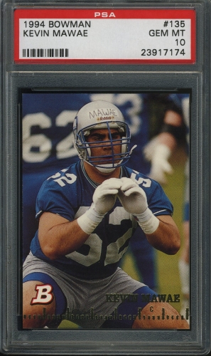 1994 Bowman #135 Kevin Mawae PSA 10 #23917174