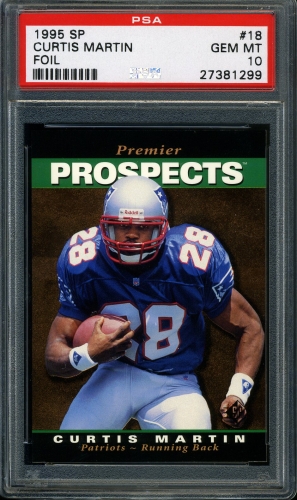1995 SP #018 Curtis Martin PSA 10 #27381299