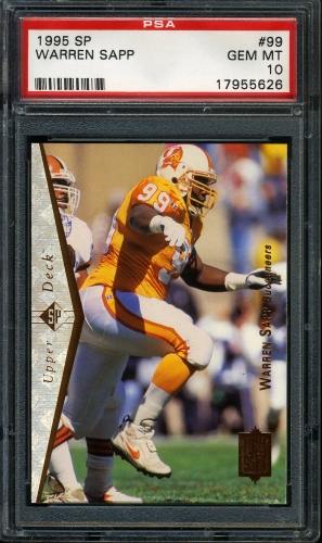 1995 SP #099 Warren Sapp PSA 10 #17955626