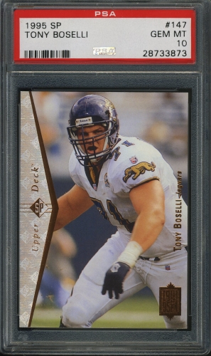 1995 SP #147 Tony Boselli PSA 10 #28733873