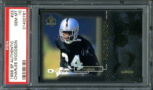 1998 SP Authentic #023 Charles Woodson PSA 10 #01400761